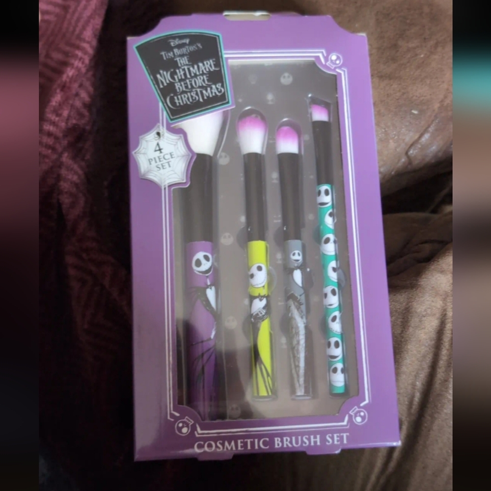 Nightmare Before Christmas Cosmetic Brush Set